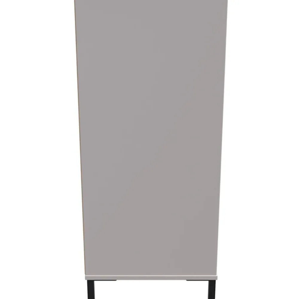 Hong Kong 5 Drawer Chest of Drawers - Cream, Kashmir Ash