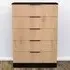 Java 5 Drawer Chest of Drawers - Black