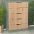Java 5 Drawer Chest of Drawers - Green