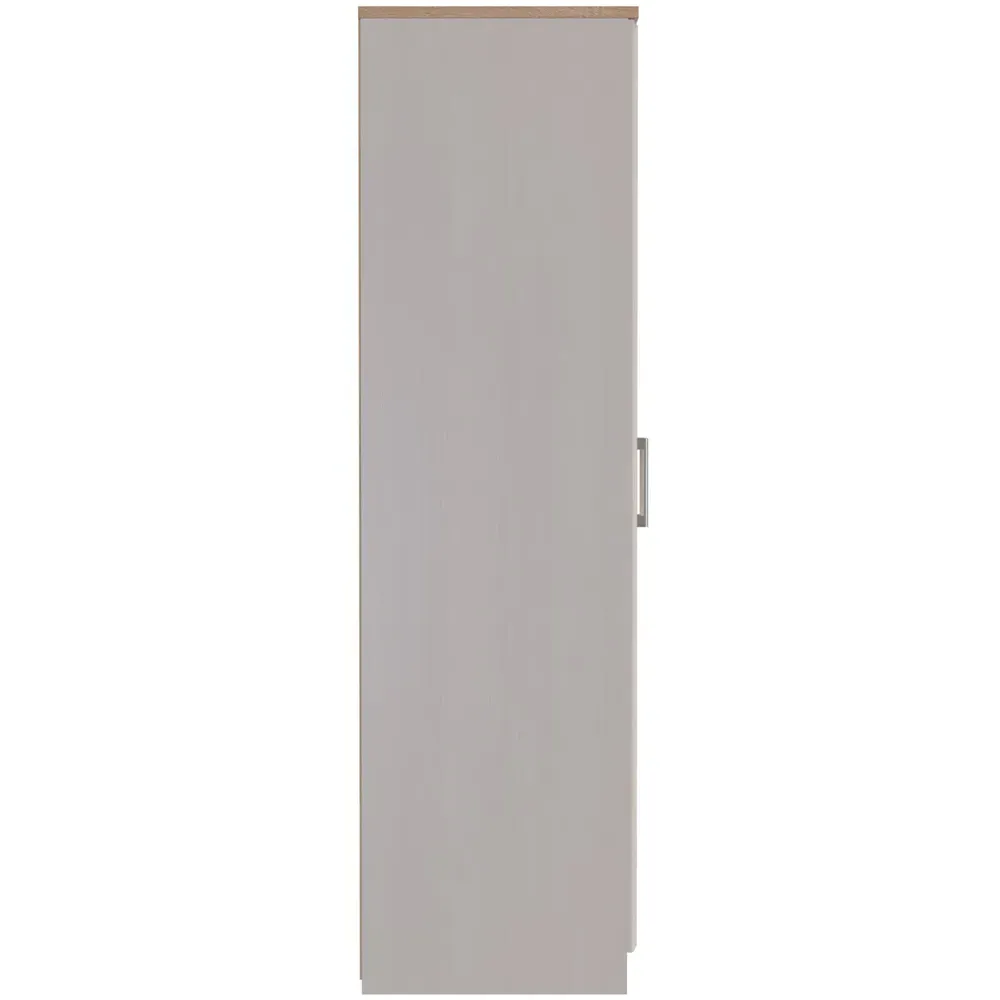 Kent 2 Door Wardrobe - White, Oak
