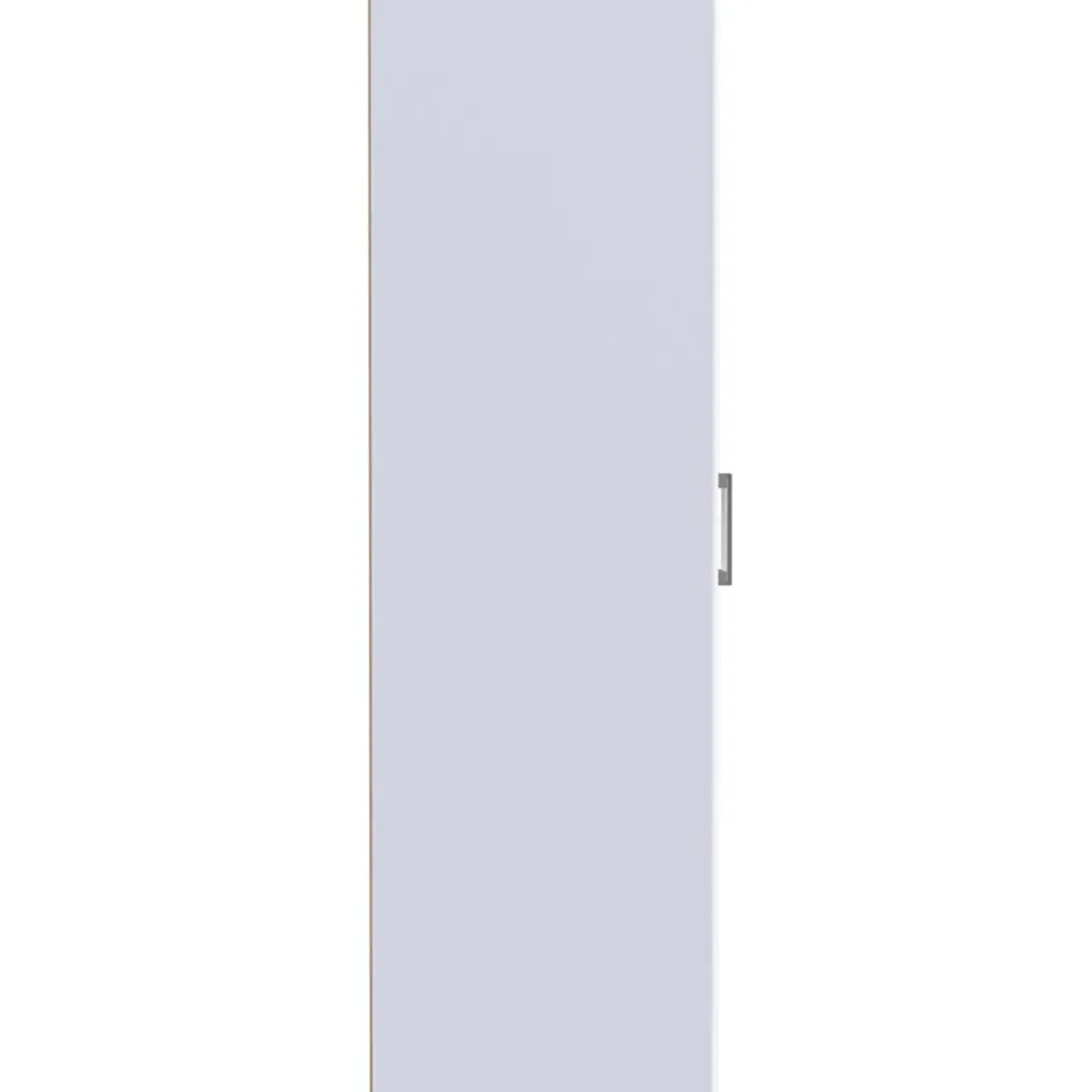 Kent 2 Door Wardrobe - White, Oak