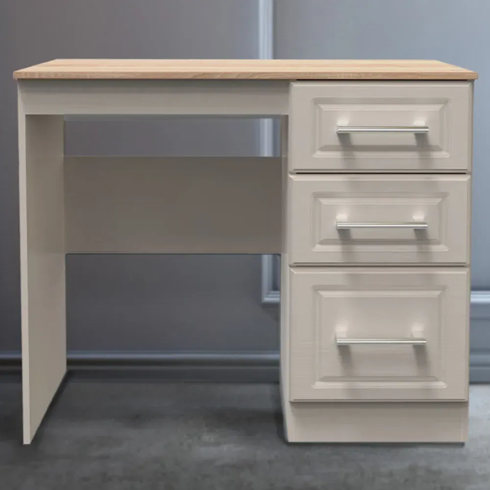 Kent 3 Drawer Dressing Table - Kashmir Ash, Oak