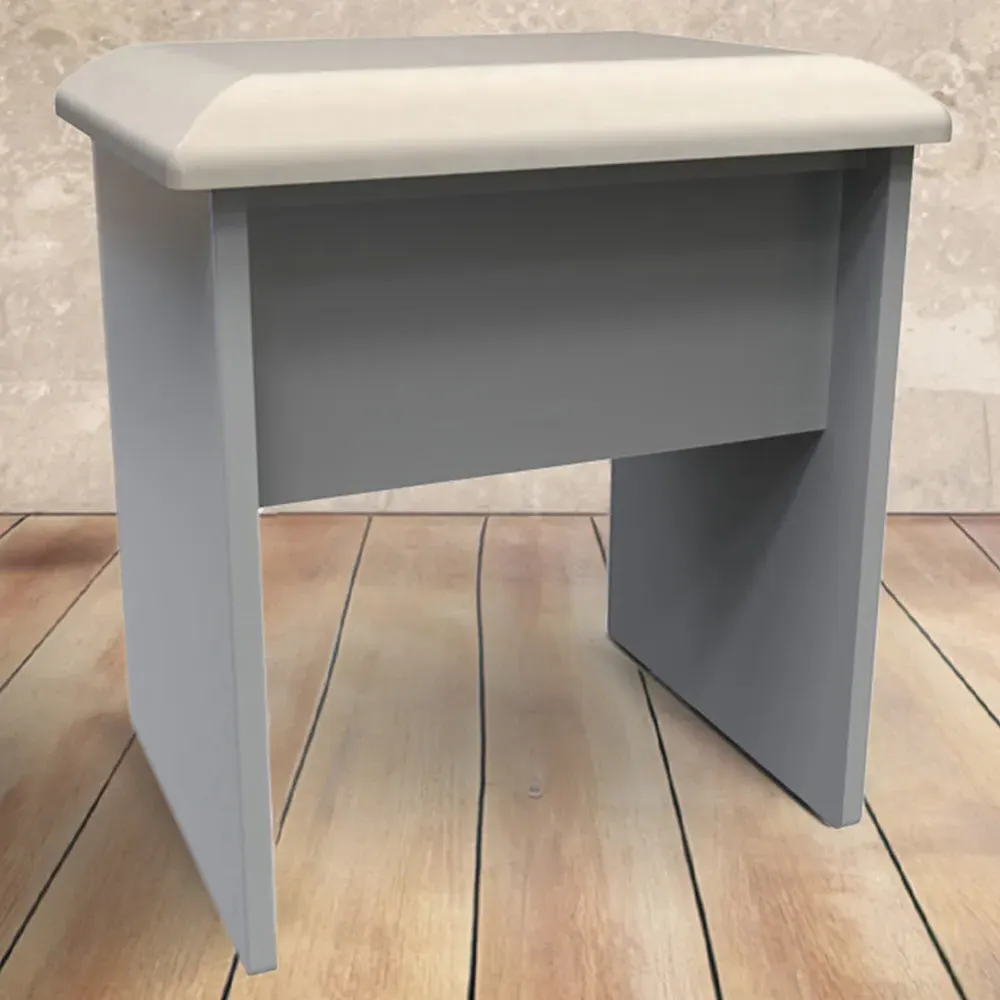 Kent Dressing Table Stool - Grey