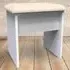 Kent Dressing Table Stool - White