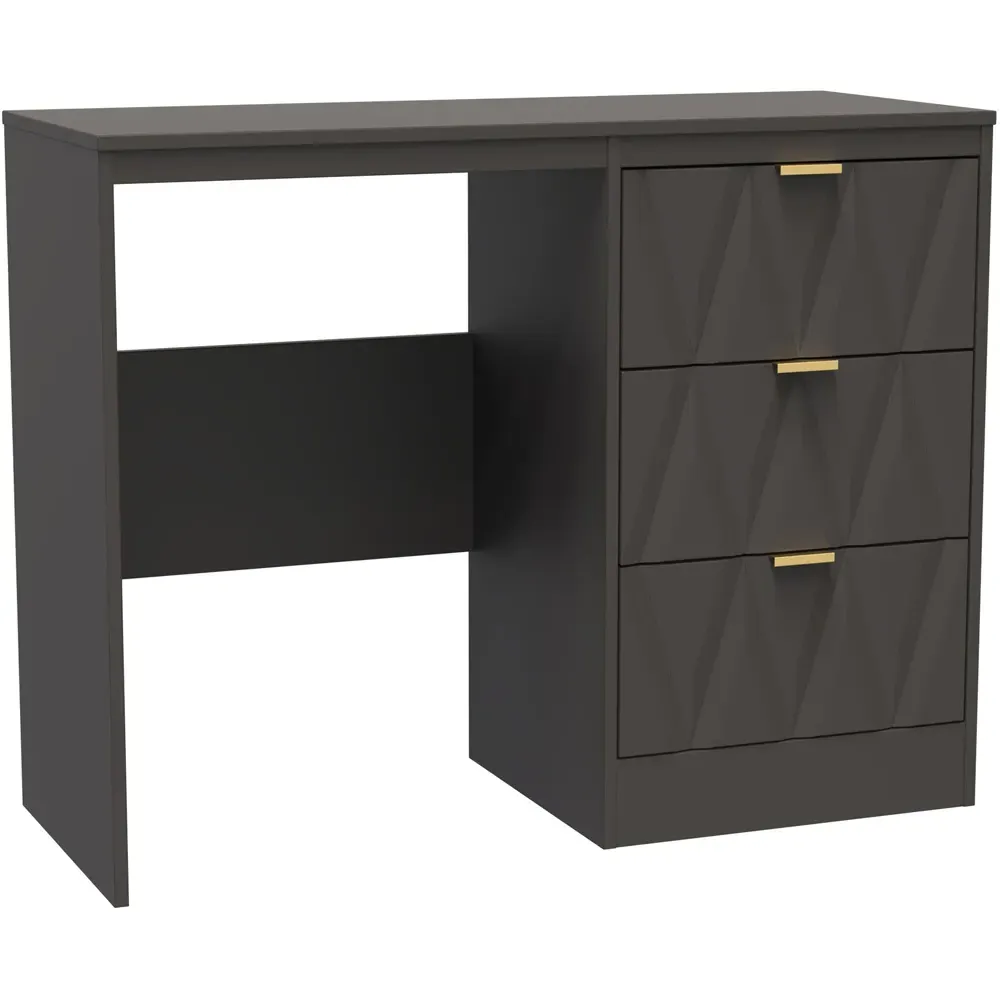 Las Vegas 3 Drawer Dressing Table - Graphite