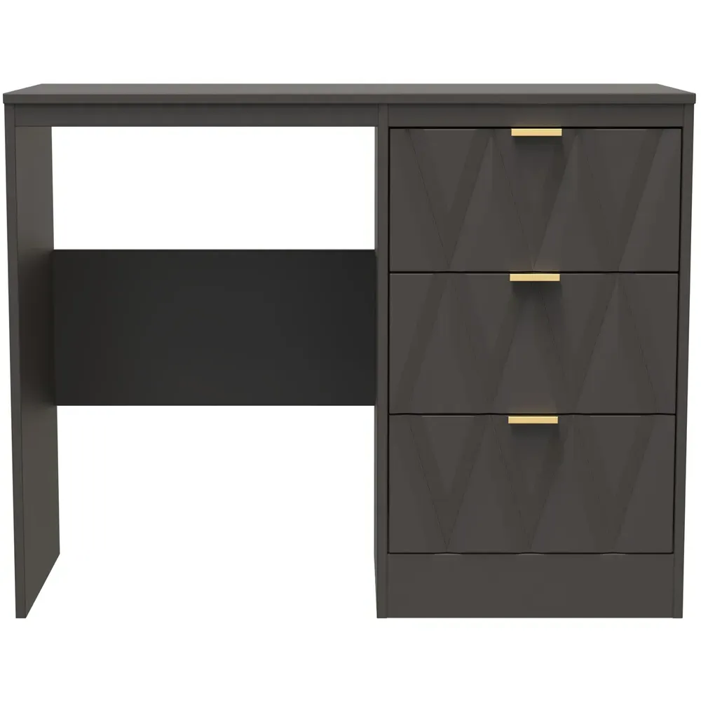 Las Vegas 3 Drawer Dressing Table - Graphite
