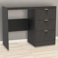 Las Vegas 3 Drawer Dressing Table - Graphite