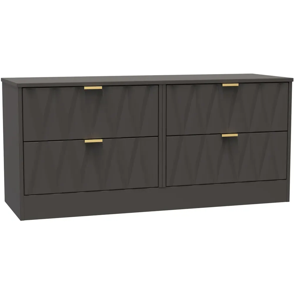 Las Vegas 4 Drawer Chest of Drawers - Graphite