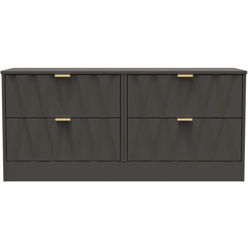 Las Vegas 4 Drawer Chest of Drawers - Graphite