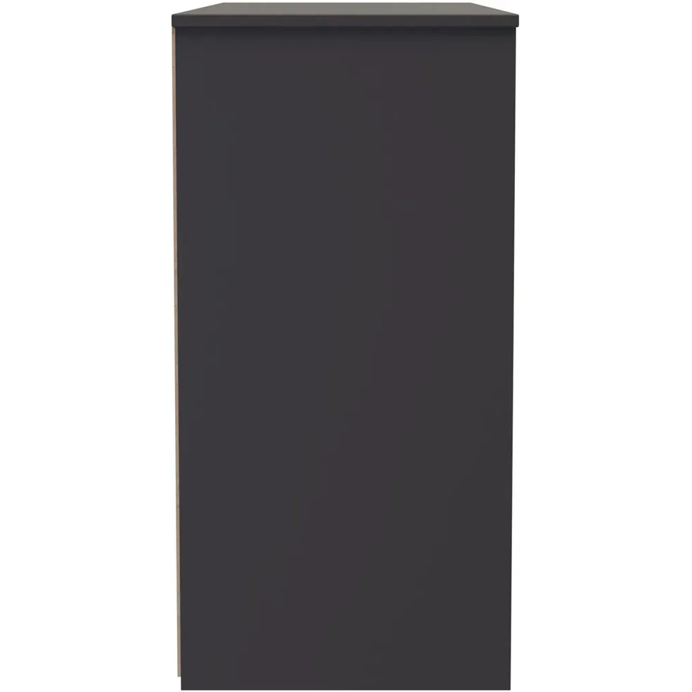 Las Vegas 6 Drawer Chest of Drawers - Graphite