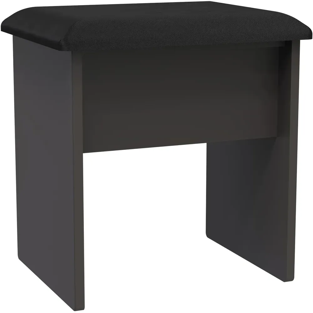 Las Vegas Dressing Table Stool - Graphite