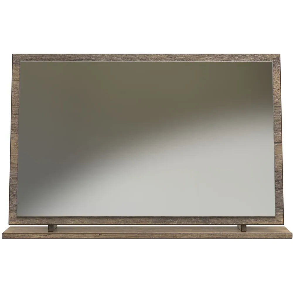 Las Vegas Large Standing Mirror - Vintage Oak