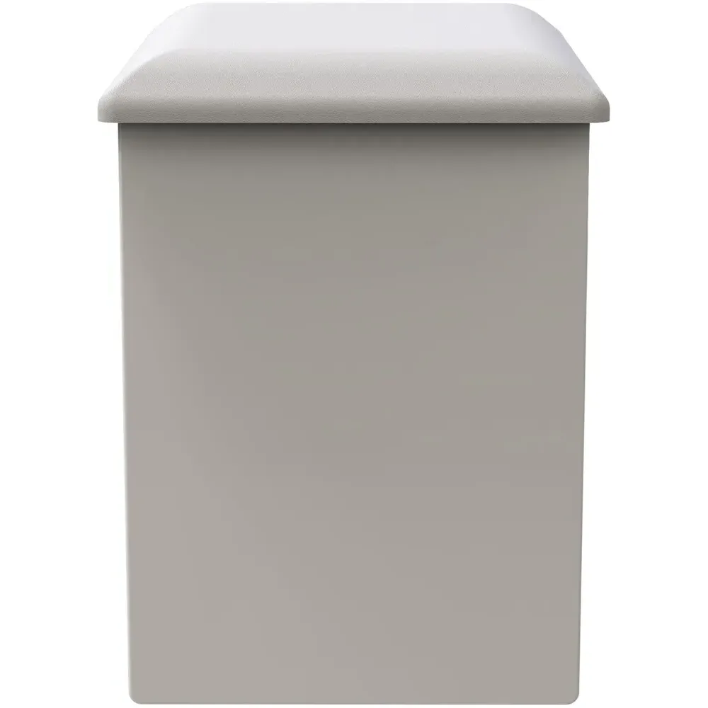 Las Vegas Vanity Stool - White