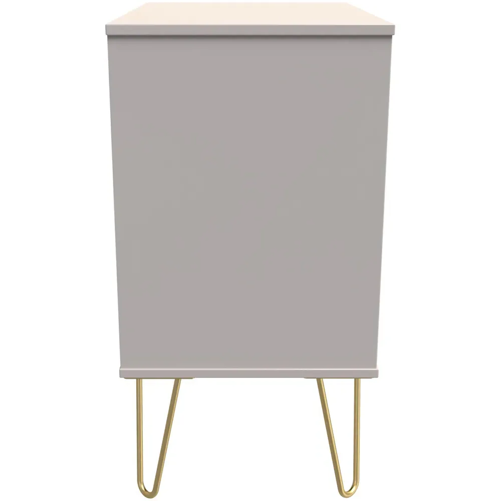 Linear 3 Drawer Chest of Drawers - Cream