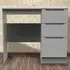 Milan 3 Drawer Dressing Table - Grey