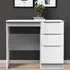 Milan 3 Drawer Dressing Table - White