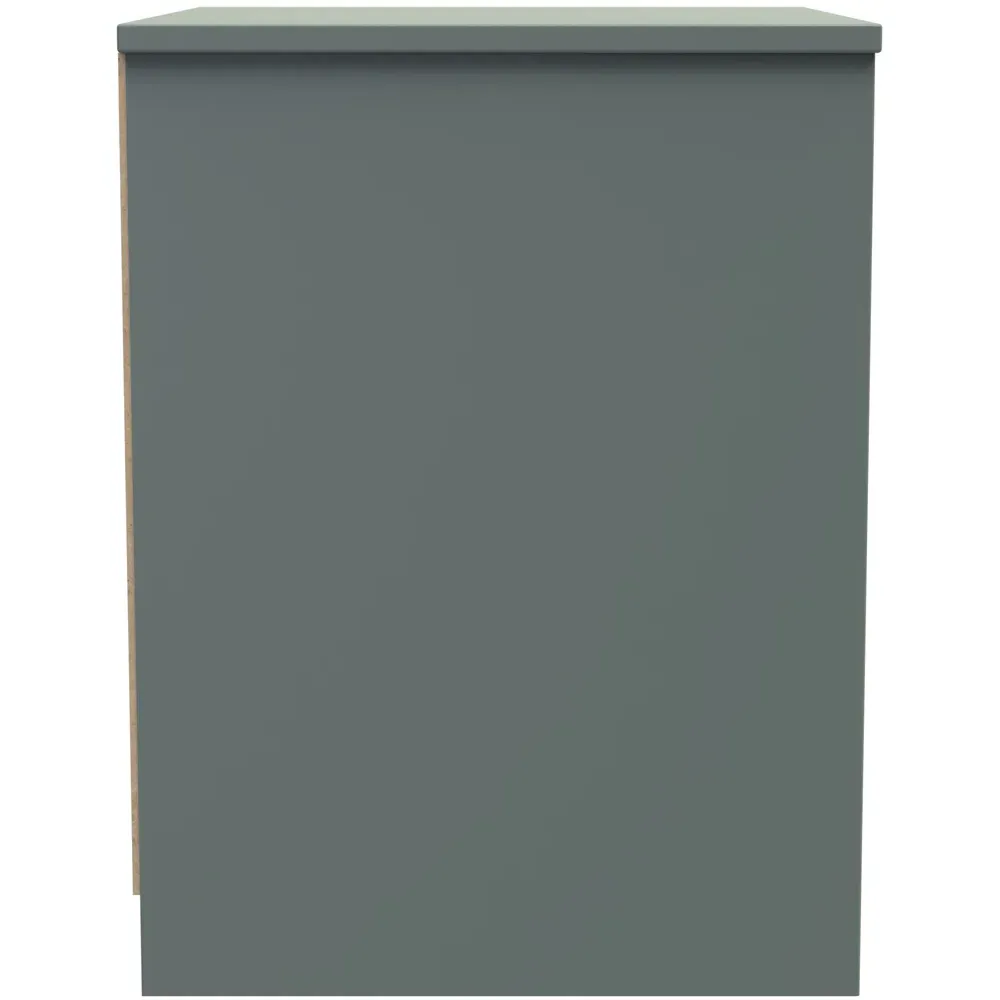 New York 2 Drawer Bedside Cabinet - Reed Green