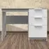 Plymouth 3 Drawer Vanity Desk - White