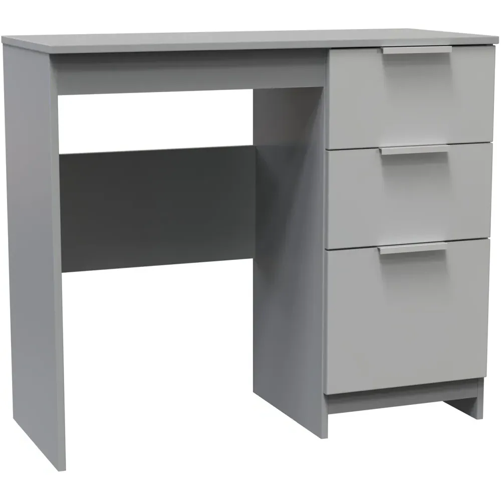 Plymouth 3 Drawer Vanity - Grey