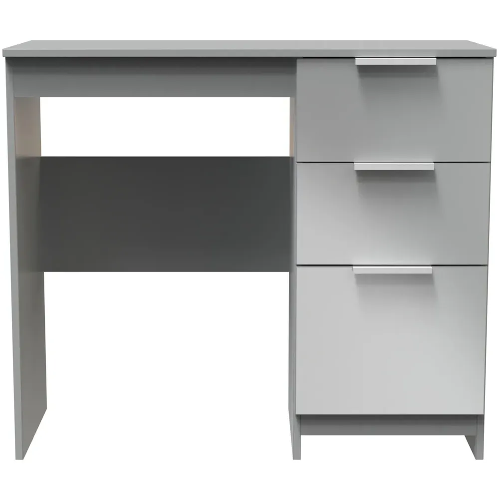Plymouth 3 Drawer Vanity - Grey