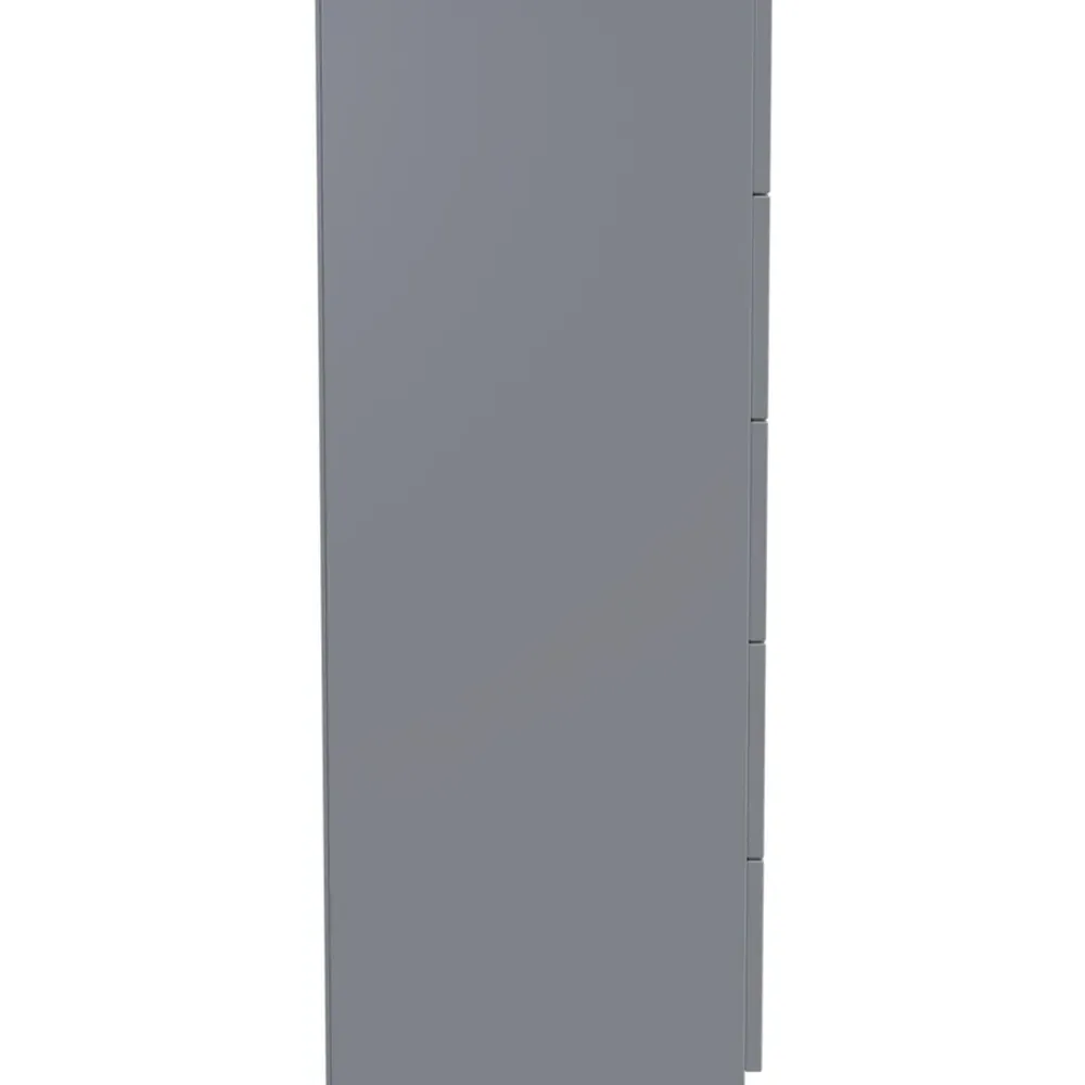 Plymouth 5 Drawer Chest - Grey