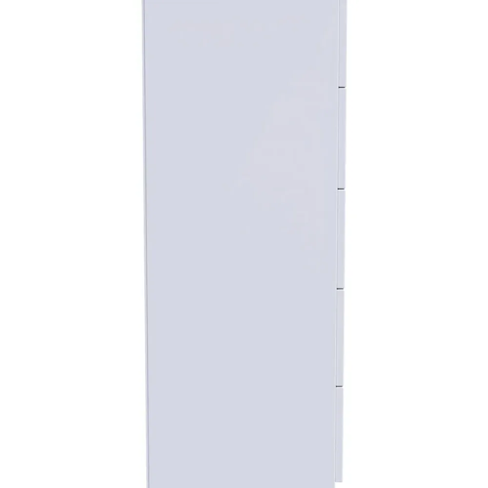 Plymouth 5 Drawer Chest - White