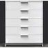 Plymouth 5 Drawer Chest - White
