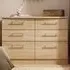 Sherwood 6 Drawer Wide Midi Chest of Drawers - Brown, Oak
