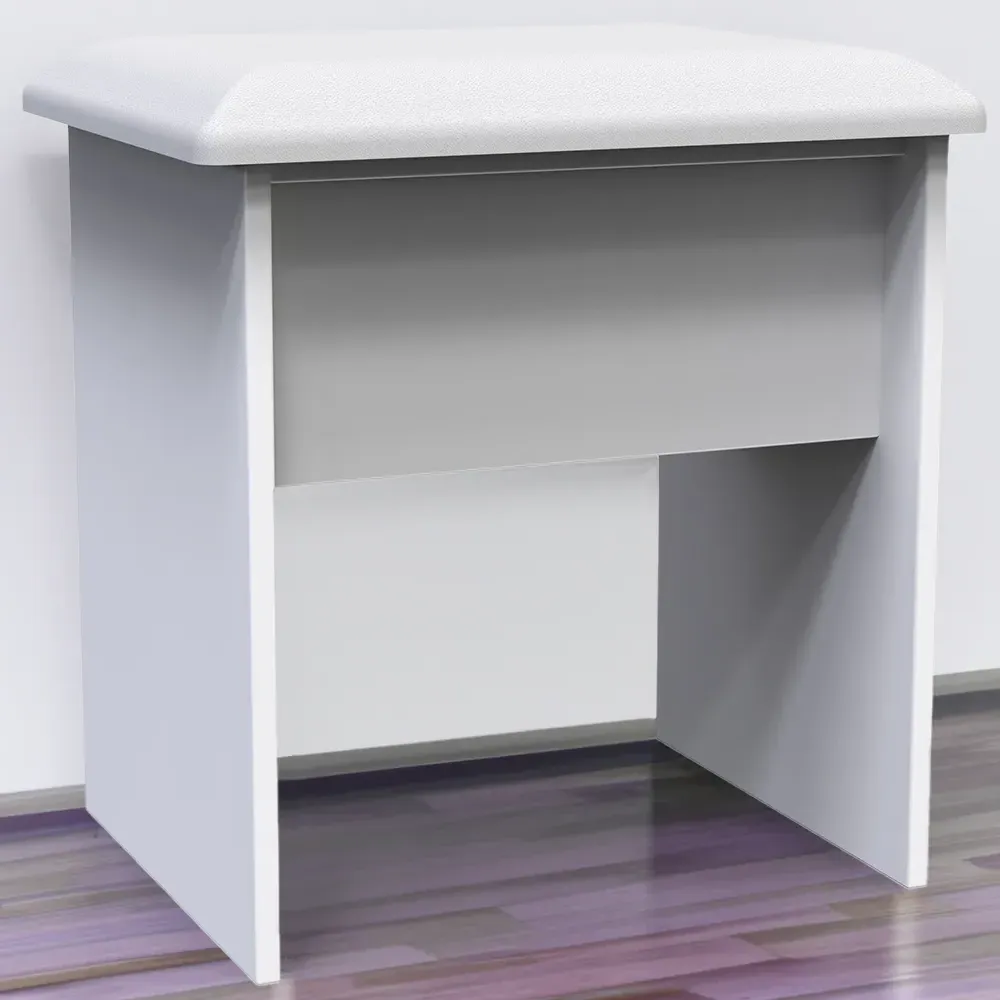 Sussex Bardolino Oak Dressing Table Stool - Wood image