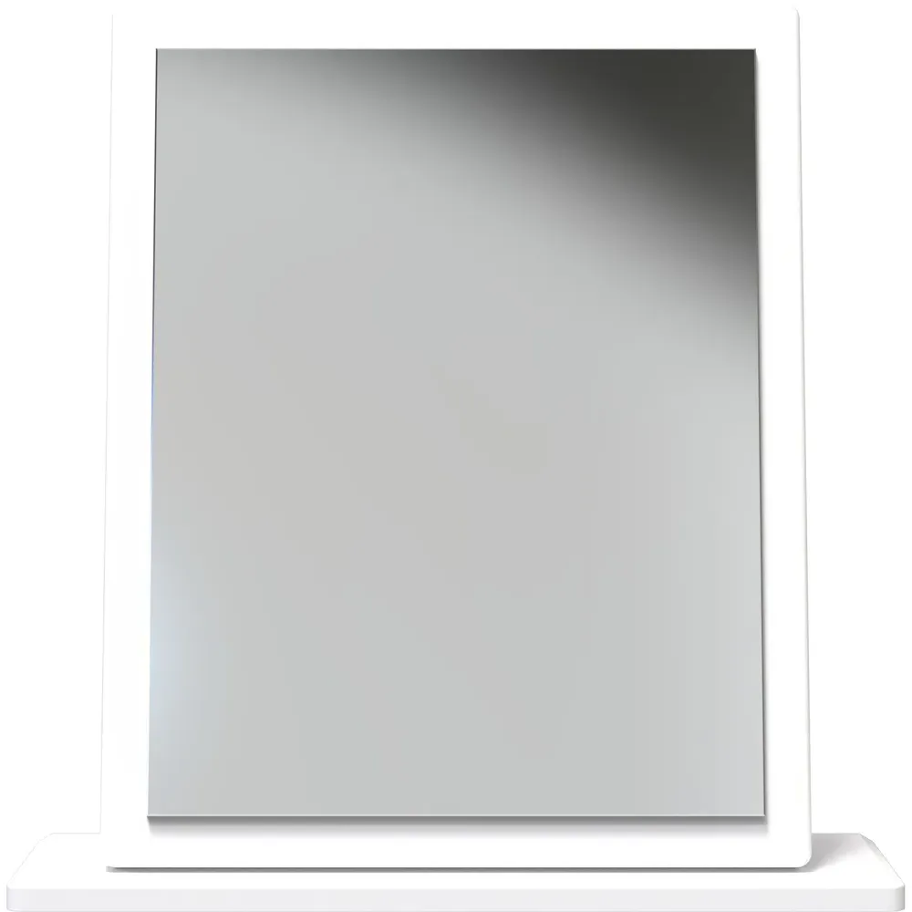 Sussex Bardolino Oak Small Mirror Ready Assembled - White