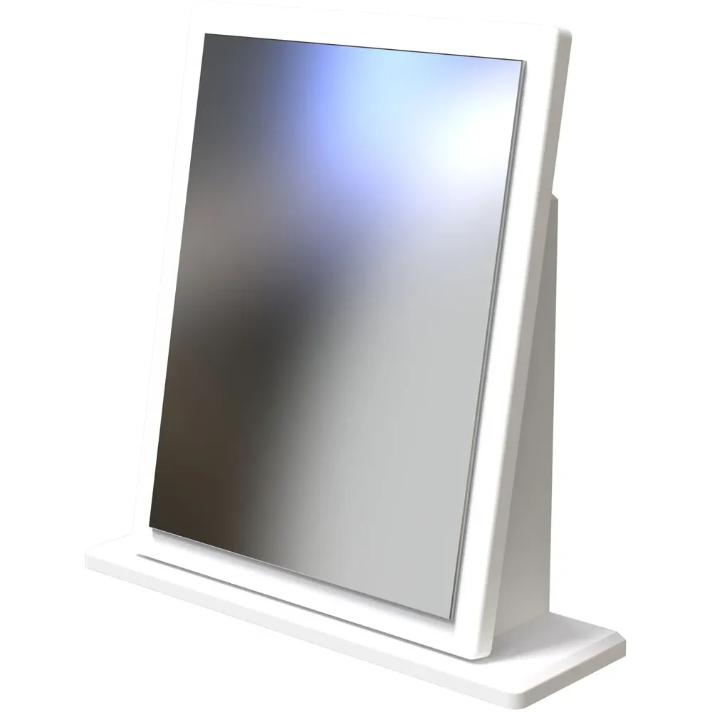 Sussex Bardolino Oak Small Mirror Ready Assembled - White