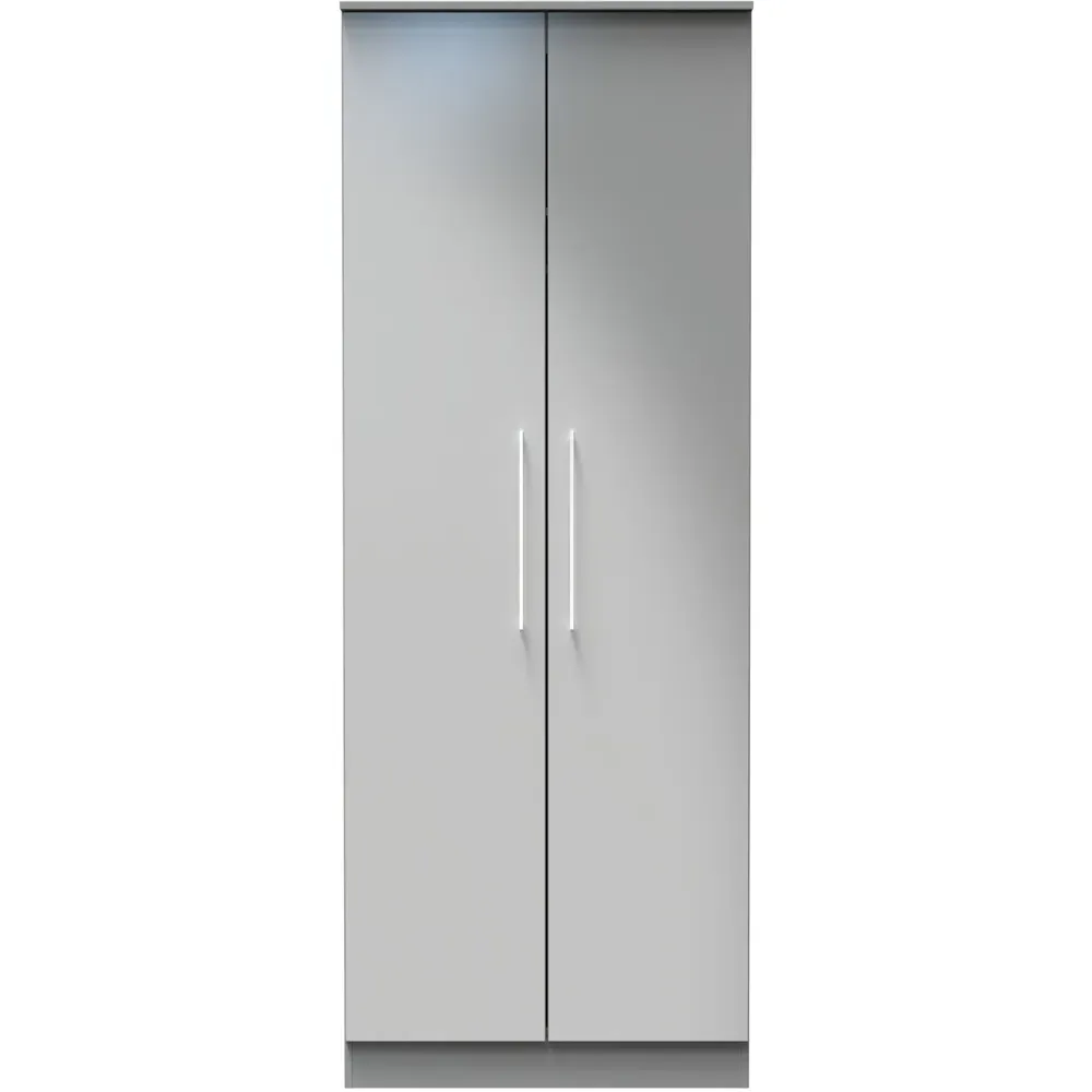 Worcester 2 Door Wardrobe - Grey