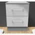 Worcester 2 Drawer Bedside Cabinet - Grey