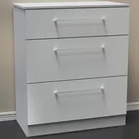 Worcester 3 Drawer Chest - Grey