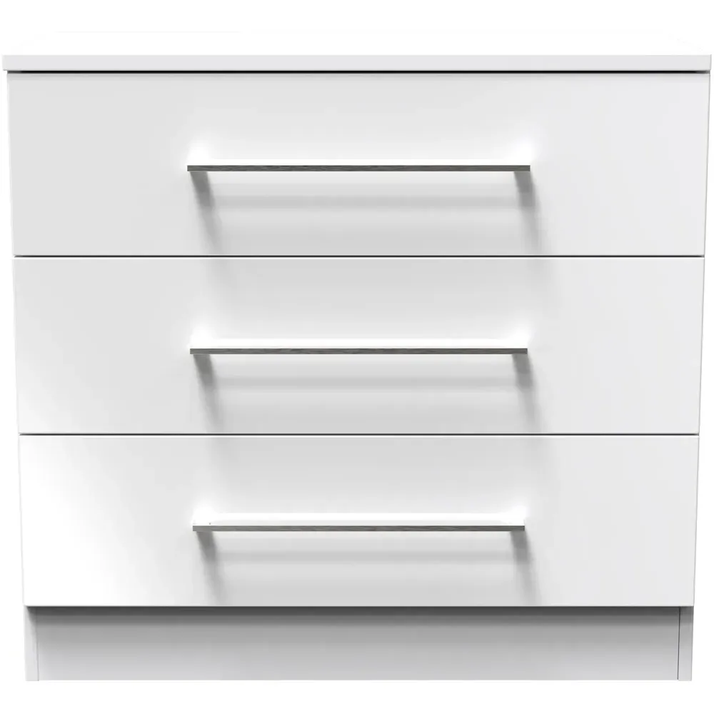 Worcester 3 Drawer Chest - White
