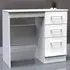Worcester 3 Drawer Vanity - White