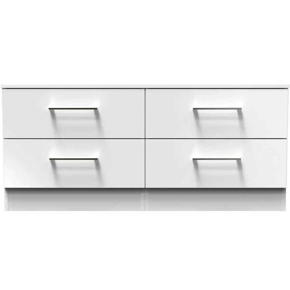 Worcester 4 Drawer Bed Box - White