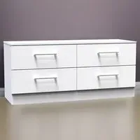 Worcester 4 Drawer Bed Box - White