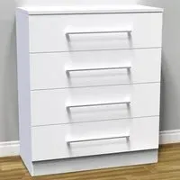 Worcester 4 Drawer Chest - White