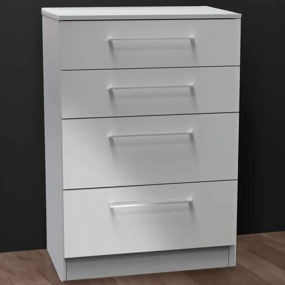 Worcester 4 Drawer Deep Chest - Grey