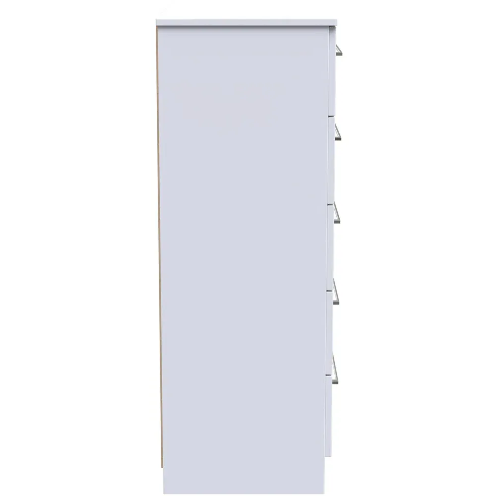 Worcester 5 Drawer Chest - White