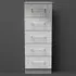 Worcester 5 Drawer Tallboy - Grey