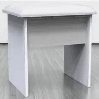 Worcester Dressing Table Stool - White