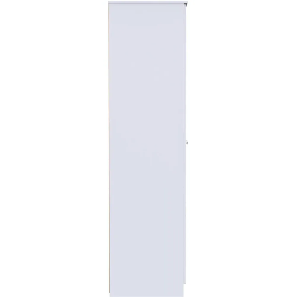 Yarmouth 2 Door Tall Wardrobe - White