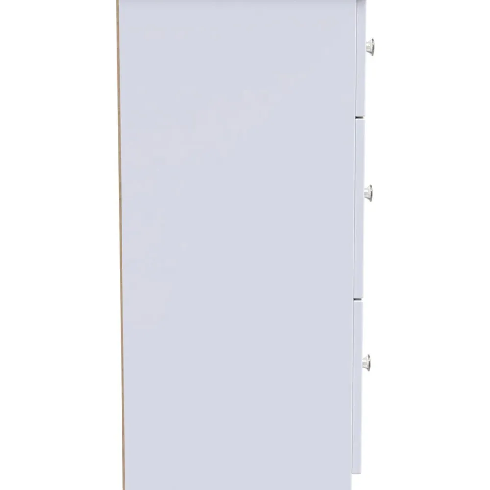 Yarmouth 3 Drawer Deep Chest - White