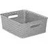 13L Storage Basket - Grey