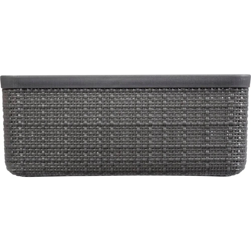 4.5L Storage Basket - Deep Shadow, Jute