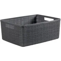 4.5L Storage Basket - Deep Shadow, Jute