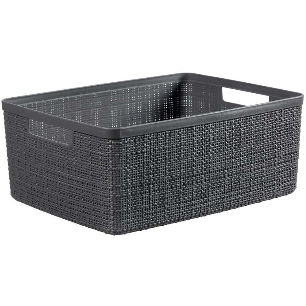 4.5L Storage Basket - Deep Shadow, Jute image
