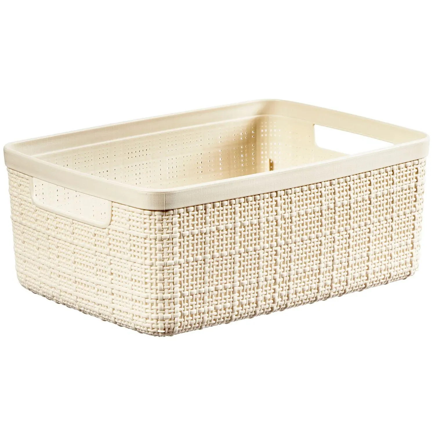 Jute Design Storage Basket 4.5L - Off White image
